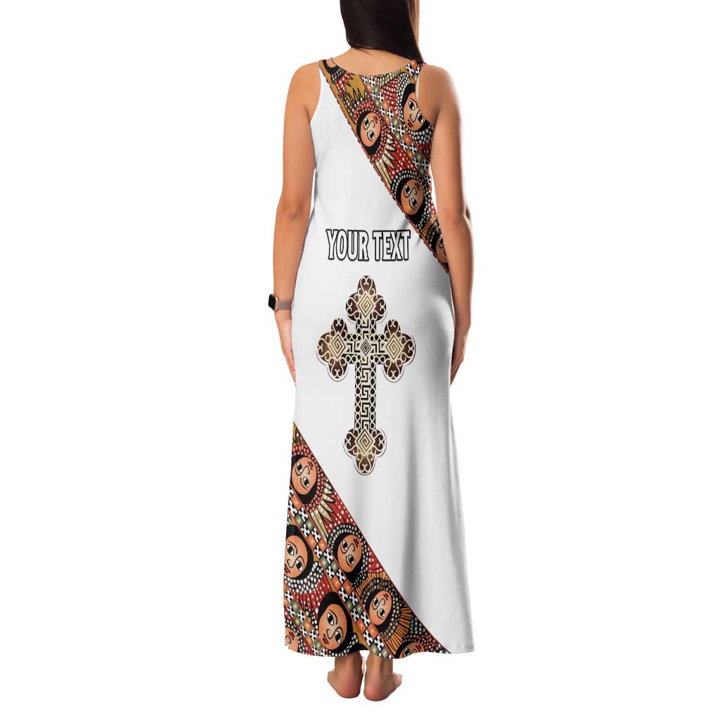 Personalized Ethiopian Orthodox Church Angel Tank Maxi Dress