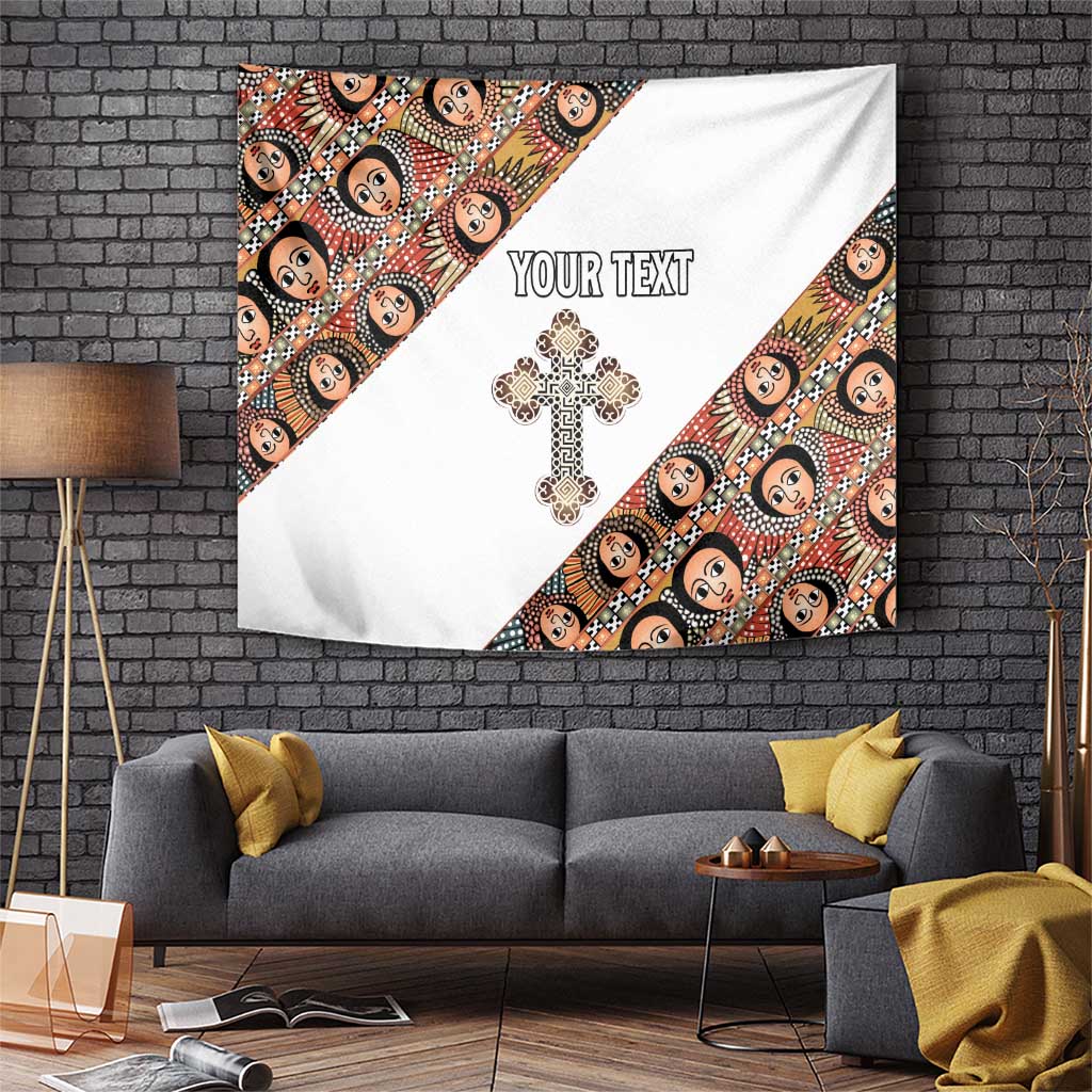 Personalized Ethiopian Orthodox Church Angel Tapestry
