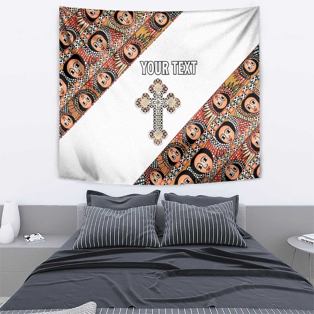 Personalized Ethiopian Orthodox Church Angel Tapestry