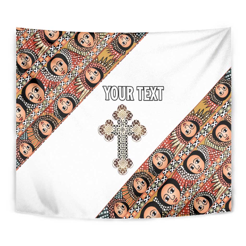 Personalized Ethiopian Orthodox Church Angel Tapestry