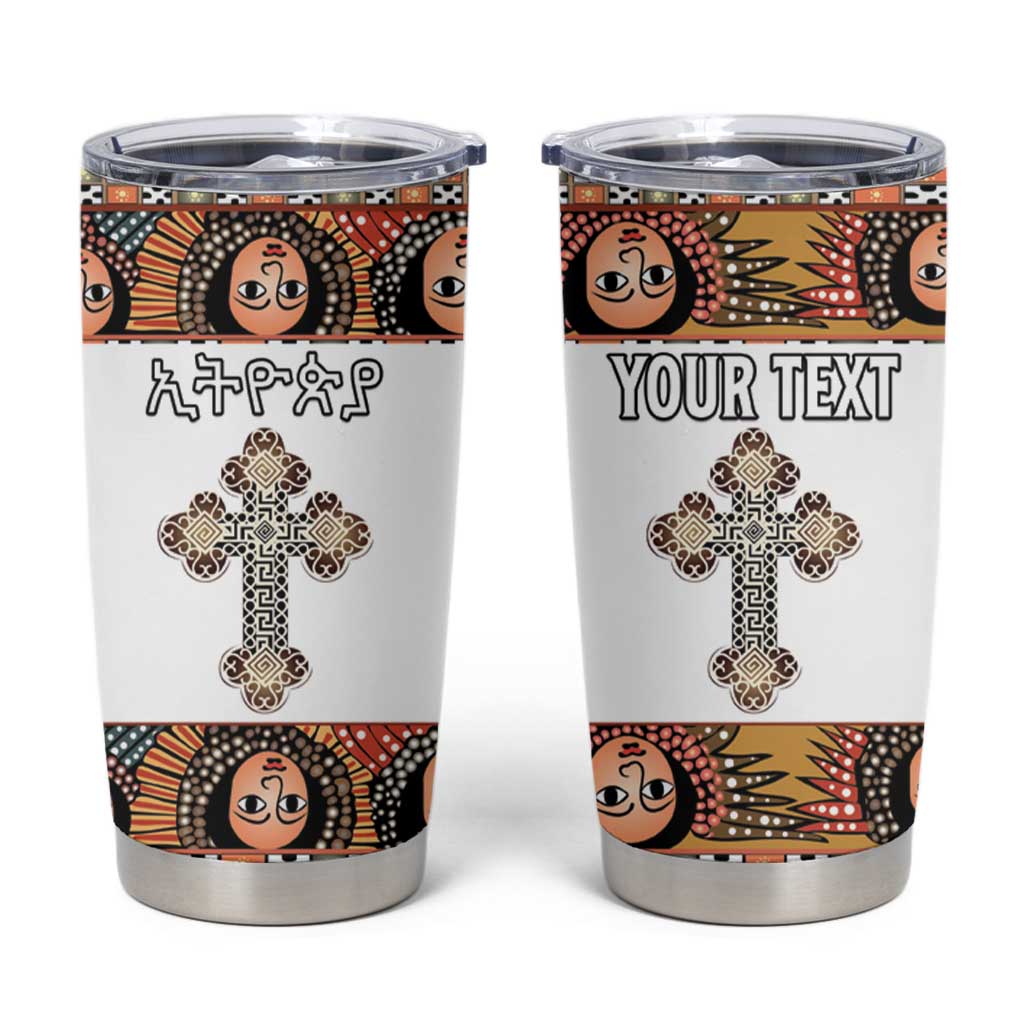Personalized Ethiopian Orthodox Church Angel Tumbler Cup