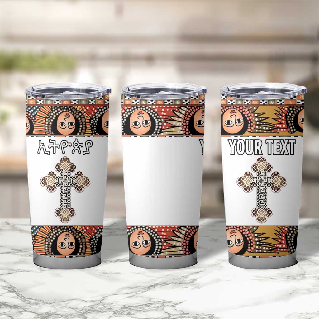 Personalized Ethiopian Orthodox Church Angel Tumbler Cup