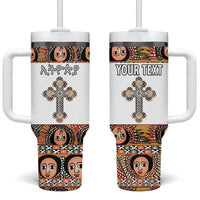 Personalized Ethiopian Orthodox Church Angel Tumbler With Handle