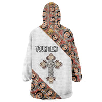 Personalized Ethiopian Orthodox Church Angel Wearable Blanket Hoodie
