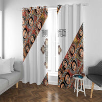 Personalized Ethiopian Orthodox Church Angel Window Curtain