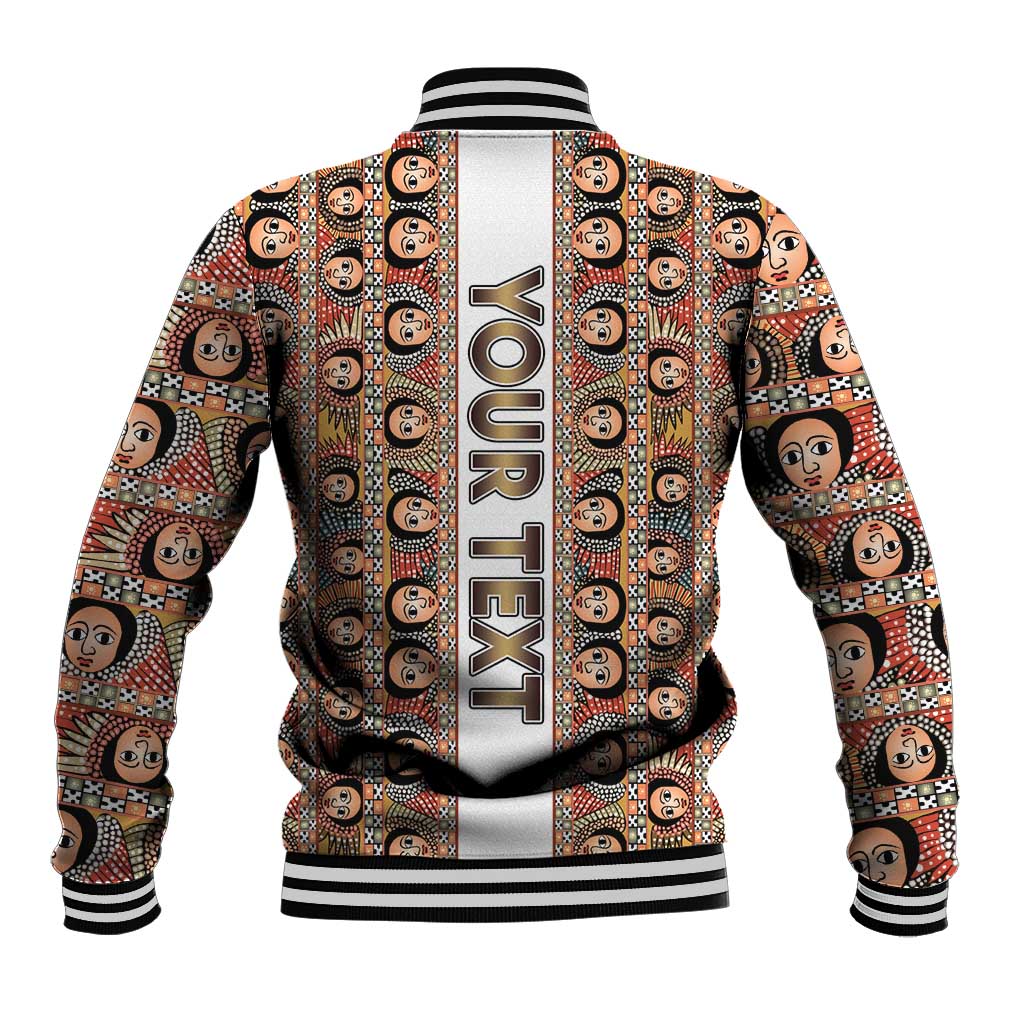 Personalized  Ethiopian Tewahedo Angel Orthodox Baseball Jacket