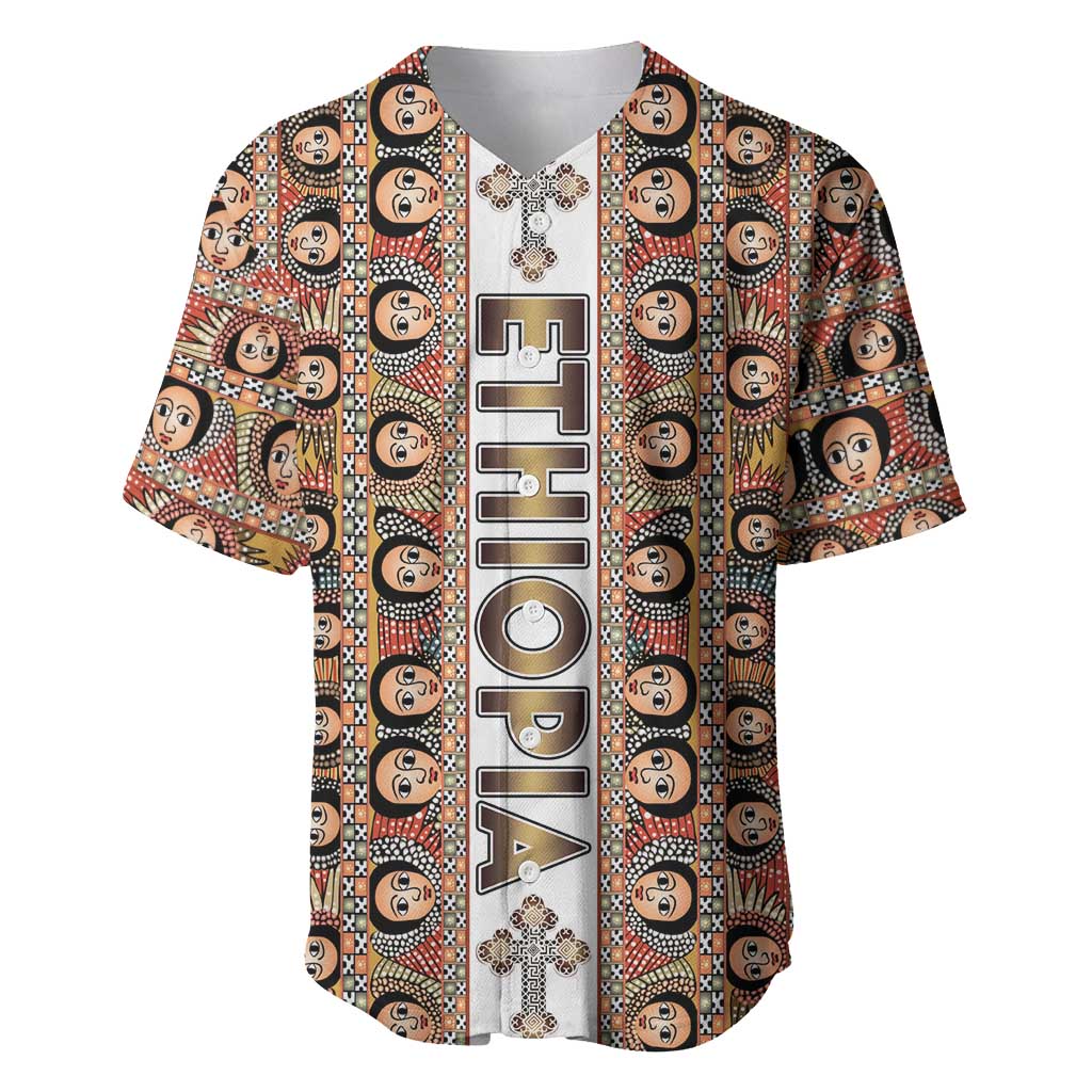 Personalized  Ethiopian Tewahedo Angel Orthodox Baseball Jersey