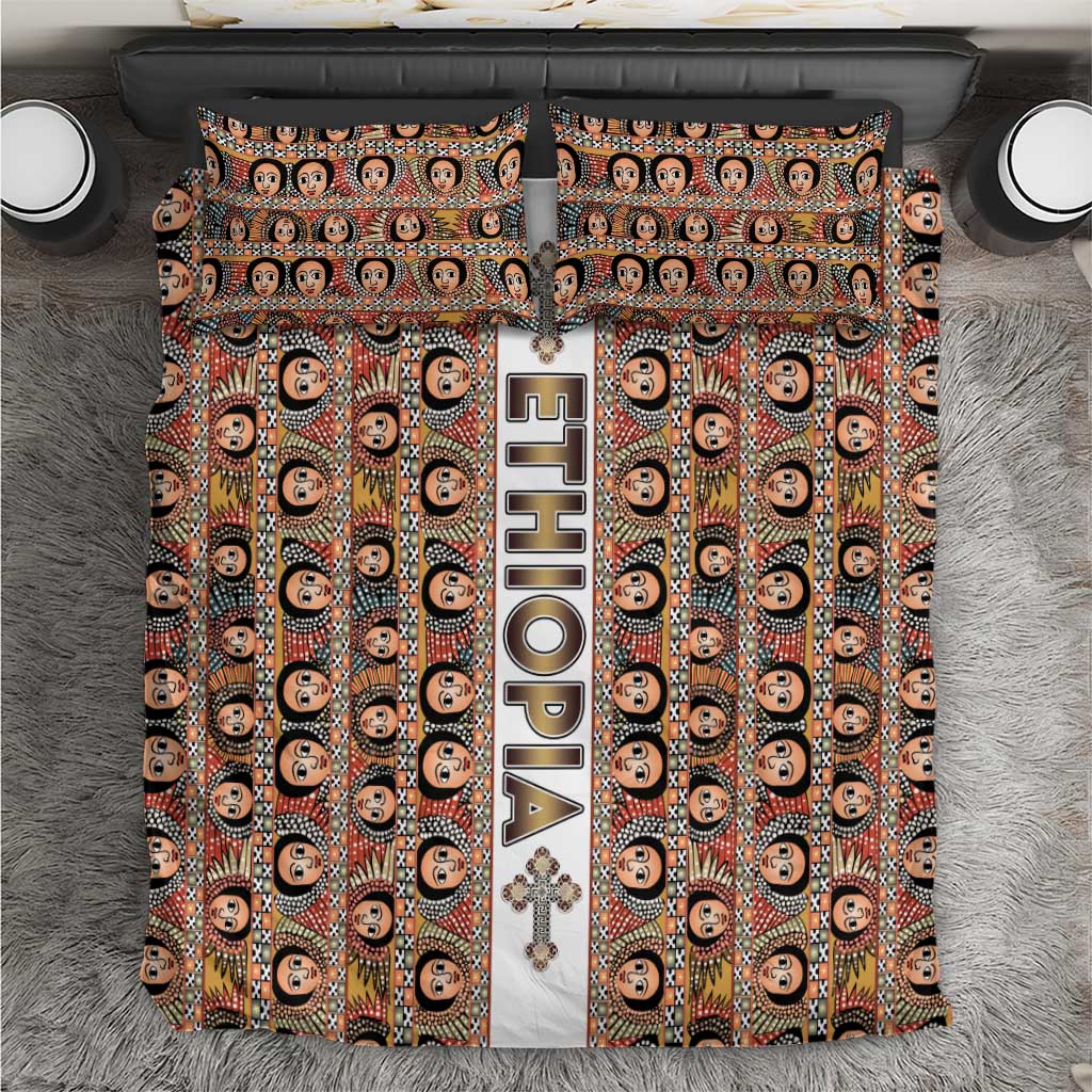 Ethiopian Tewahedo Angel Orthodox Bedding Set