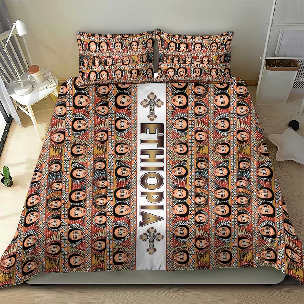 Ethiopian Tewahedo Angel Orthodox Bedding Set