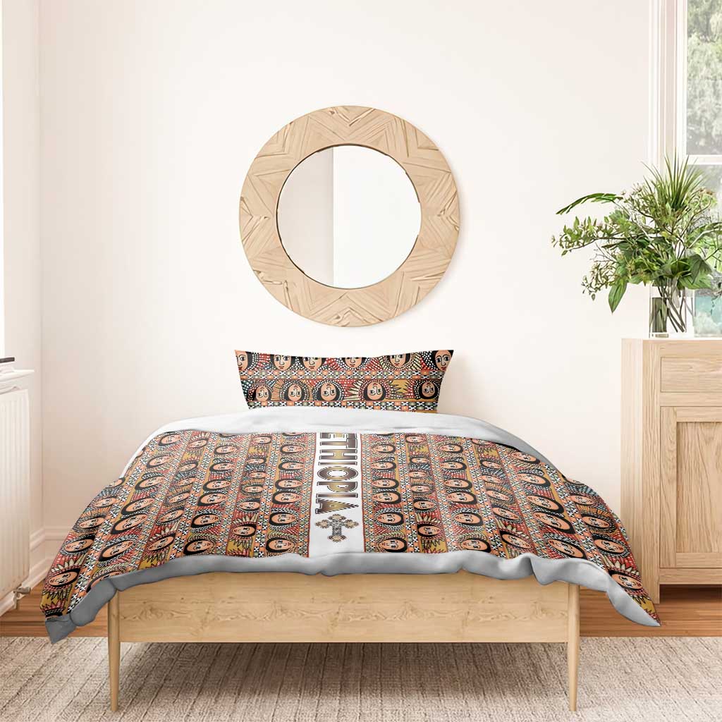 Ethiopian Tewahedo Angel Orthodox Bedding Set