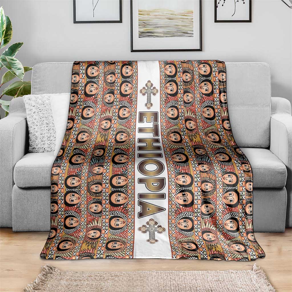 Ethiopian Tewahedo Angel Orthodox Blanket