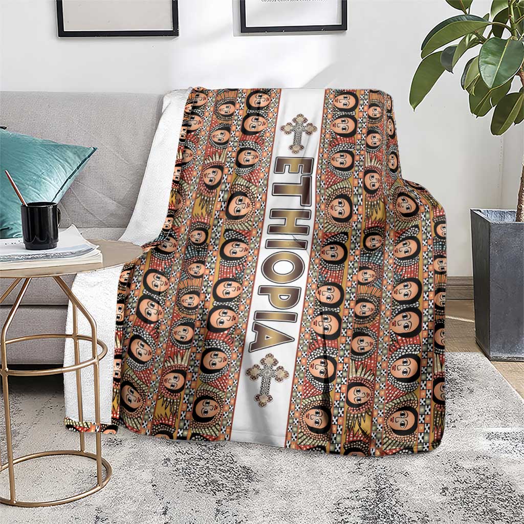 Ethiopian Tewahedo Angel Orthodox Blanket