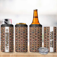 Personalized  Ethiopian Tewahedo Angel Orthodox 4 in 1 Can Cooler Tumbler