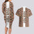 Personalized  Ethiopian Tewahedo Angel Orthodox Couples Matching Long Sleeve Bodycon Dress and Hawaiian Shirt