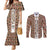 Personalized  Ethiopian Tewahedo Angel Orthodox Couples Matching Mermaid Dress and Long Sleeve Button Shirt