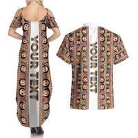 Personalized  Ethiopian Tewahedo Angel Orthodox Couples Matching Summer Maxi Dress and Hawaiian Shirt
