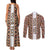 Personalized  Ethiopian Tewahedo Angel Orthodox Couples Matching Tank Maxi Dress and Long Sleeve Button Shirt
