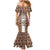 Personalized  Ethiopian Tewahedo Angel Orthodox Family Matching Mermaid Dress and Hawaiian Shirt