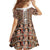 Personalized  Ethiopian Tewahedo Angel Orthodox Family Matching Off Shoulder Maxi Dress and Hawaiian Shirt