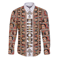 Personalized  Ethiopian Tewahedo Angel Orthodox Family Matching Puletasi and Hawaiian Shirt