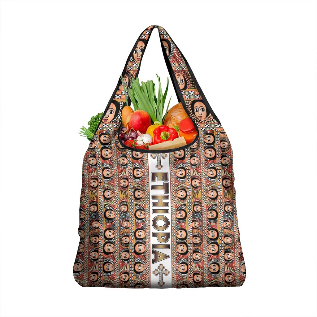 Ethiopian Tewahedo Angel Orthodox Grocery Bag