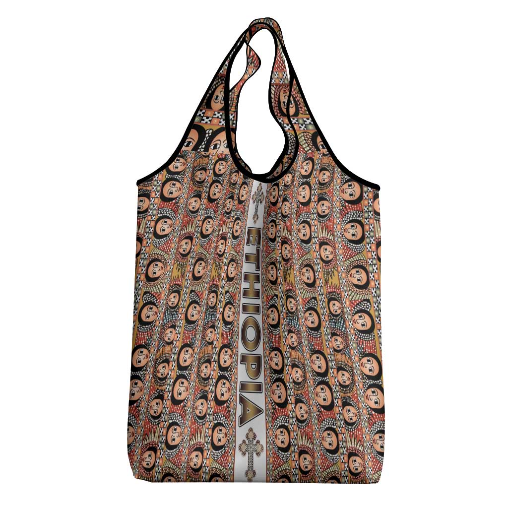 Ethiopian Tewahedo Angel Orthodox Grocery Bag