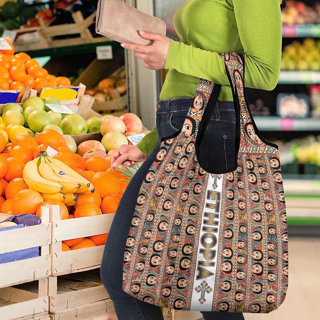 Ethiopian Tewahedo Angel Orthodox Grocery Bag