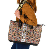 Ethiopian Tewahedo Angel Orthodox Leather Tote Bag