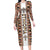 Personalized  Ethiopian Tewahedo Angel Orthodox Long Sleeve Bodycon Dress