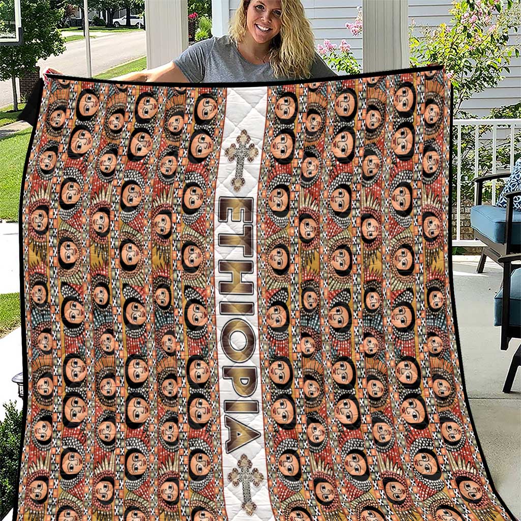 Ethiopian Tewahedo Angel Orthodox Quilt