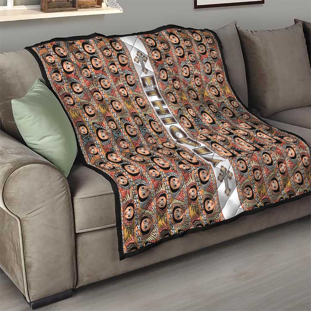 Ethiopian Tewahedo Angel Orthodox Quilt