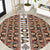 Ethiopian Tewahedo Angel Orthodox Round Carpet
