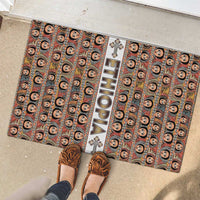Ethiopian Tewahedo Angel Orthodox Rubber Doormat