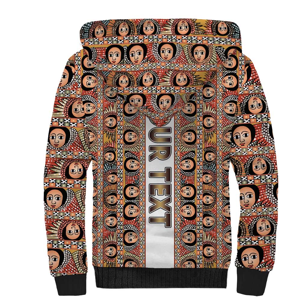 Personalized  Ethiopian Tewahedo Angel Orthodox Sherpa Hoodie