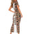 Personalized  Ethiopian Tewahedo Angel Orthodox Short Sleeve Bodycon Dress