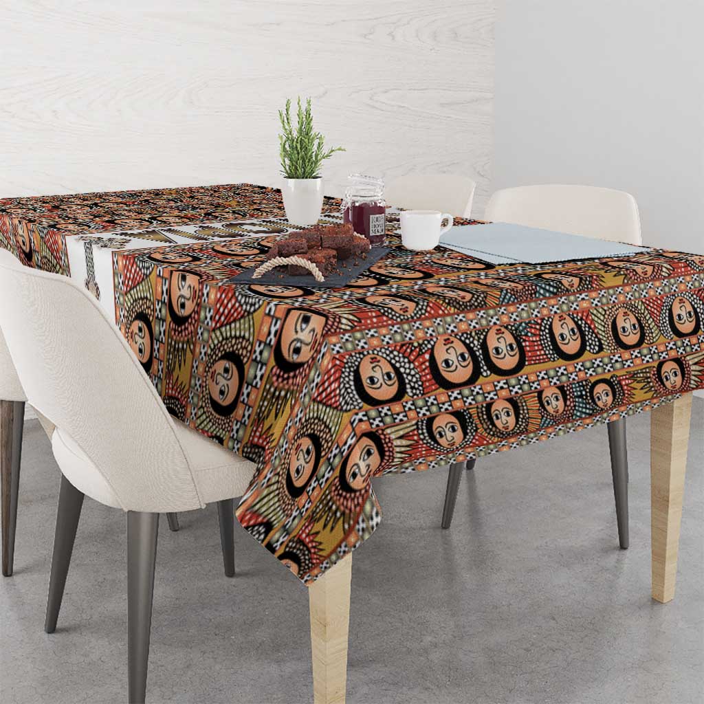 Ethiopian Tewahedo Angel Orthodox Tablecloth