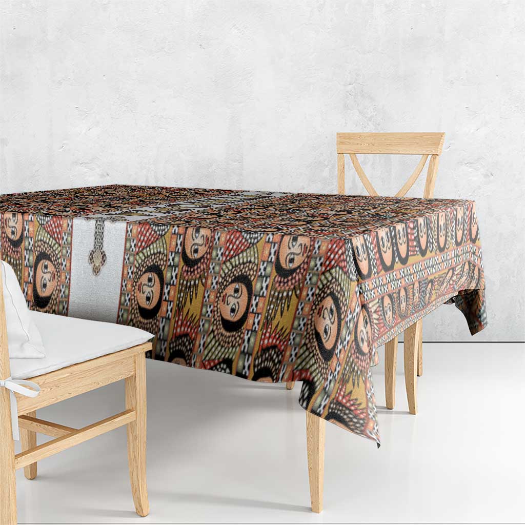 Ethiopian Tewahedo Angel Orthodox Tablecloth