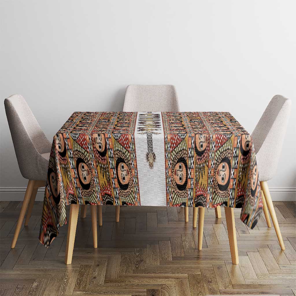 Ethiopian Tewahedo Angel Orthodox Tablecloth