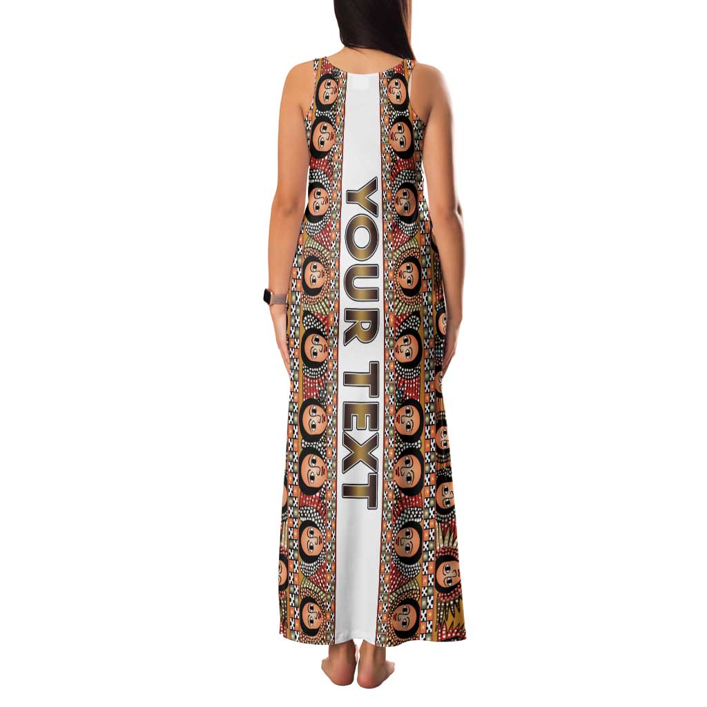 Personalized  Ethiopian Tewahedo Angel Orthodox Tank Maxi Dress