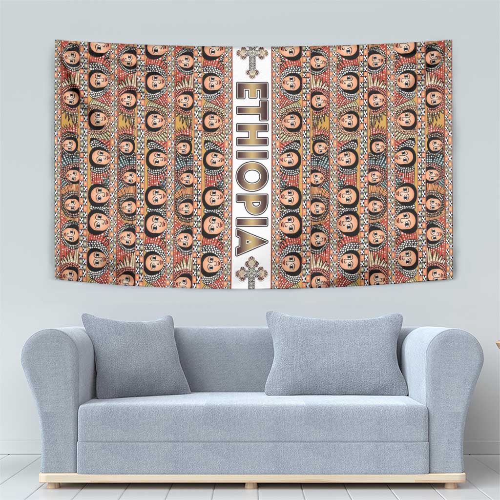 Ethiopian Tewahedo Angel Orthodox Tapestry