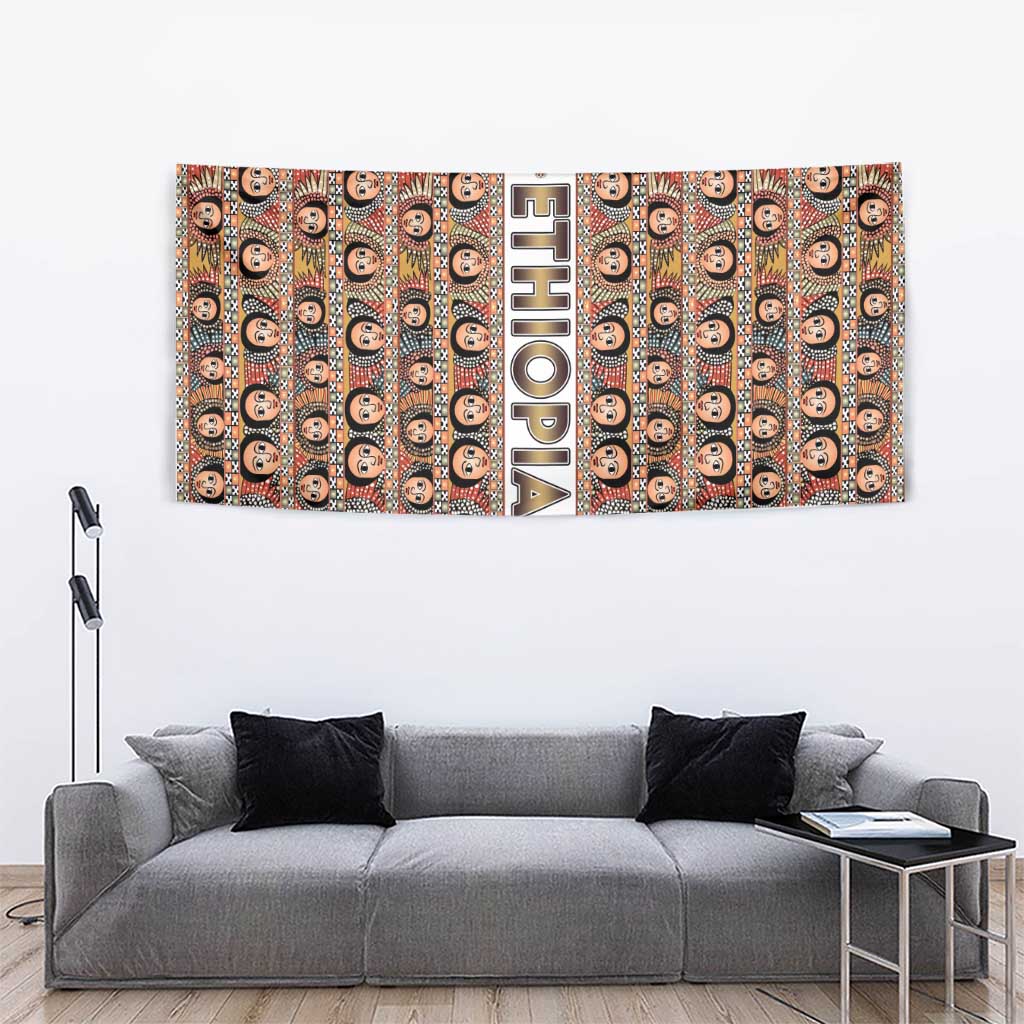 Ethiopian Tewahedo Angel Orthodox Tapestry