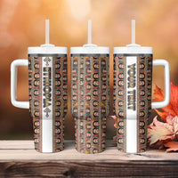 Personalized  Ethiopian Tewahedo Angel Orthodox Tumbler With Handle