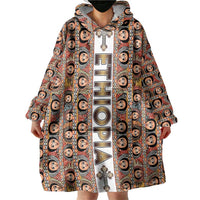 Personalized  Ethiopian Tewahedo Angel Orthodox Wearable Blanket Hoodie