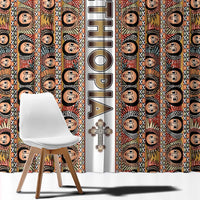Ethiopian Tewahedo Angel Orthodox Window Curtain