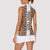 Personalized  Ethiopian Tewahedo Angel Orthodox Women Sleeveless Polo Shirt