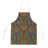 Tribal Earth African Ankara Pattern Apron
