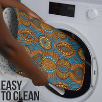 Tribal Earth African Ankara Pattern Bathroom Set