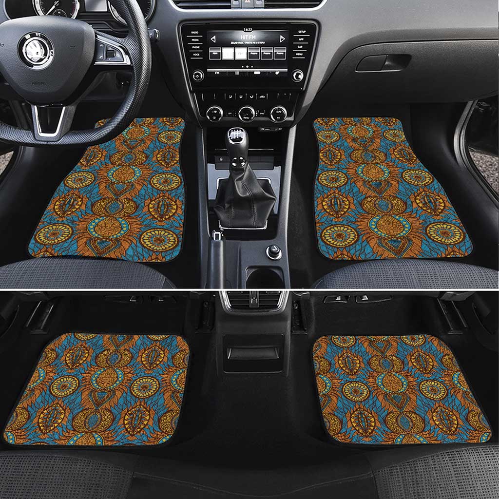 Tribal Earth African Ankara Pattern Car Mats