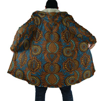 Tribal Earth African Ankara Pattern Cloak