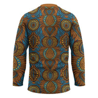 Tribal Earth African Ankara Pattern Hockey Jersey